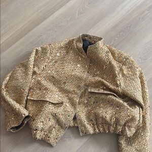 Stylish Tweed Jacket bomber